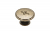 Ручка кнопка GTV OLBIA d 23 мм, бронза (GZ-OLBIA-1-04)_01