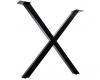 Нога X (H=710 мм W=650 мм) Чорний