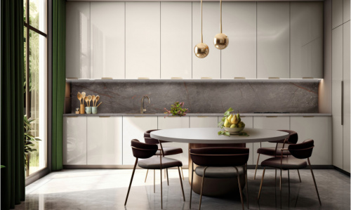 Фасад idea LUXEFORМ високоглянцевий GL- 073 iS Фраппе, 17,7мм