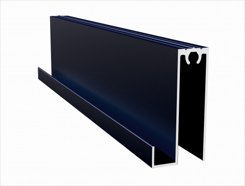 Рамка нижня Slim Чорний (5.5м)