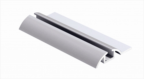 Направляюча нижня МОНО Матове срібло (5.5м)