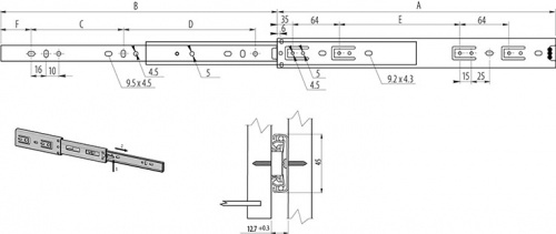 Направляюча кулькова GTV H35 350 (PK-0-H35-3500)_01