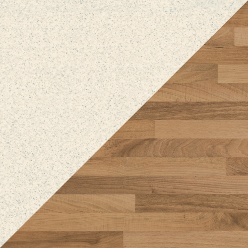 Стінова панель KRONOSPAN K215 BS Дюна Біла / K206 PE Горіх Портерхаус 4100x640x10