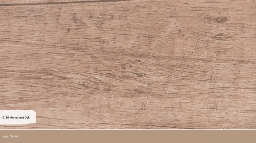 Компакт-плита Puricelli 0180 Monument Oak AR 4200*1310*12 ядро в колір декору