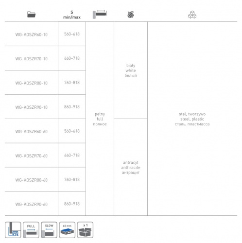 Корзина плетена для білизни GTV ELITE 700мм з ротангу Графіт (WG-KOSZR70-60)_02