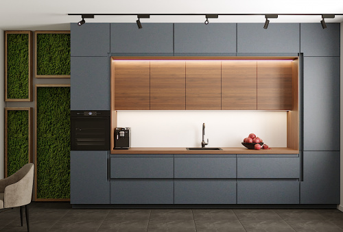 Фасад ELESGO Intellect  Anthracite (18мм)