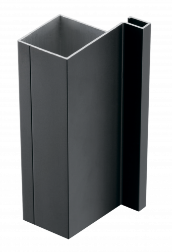 Профіль J вертикальний боковий GTV VELLO 3000 мм Чорний