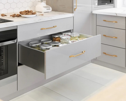 Висувна система AXIS PRO l-600 мм високий H167 Графіт