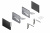 Підйомний механізм KINVARO T-Slim LF500-1100 Tipmatic Stone