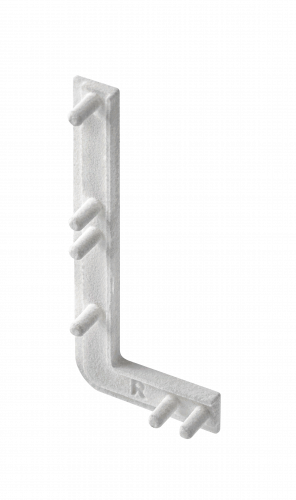 Заглушка права для профілю GTV VELLO L Алюміній