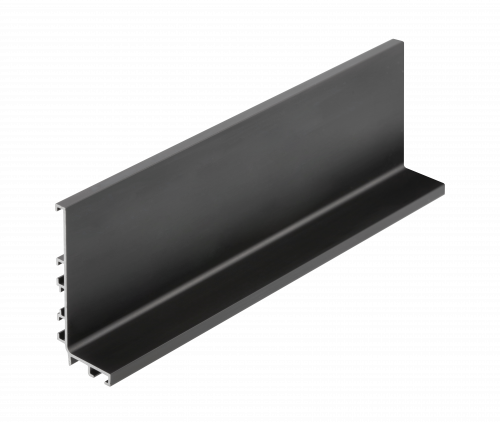Профіль L горизонтальний GTV VELLO 3000 мм з підсвіткою Чорний