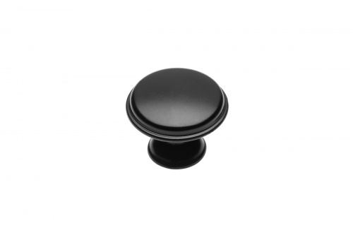 Ручка кнопка GTV CENTO d 28 мм, чорний матовий (GZ-CENTO-1-20M)_01