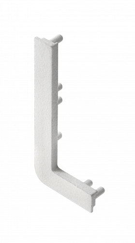 Заглушка ліва для профілю GTV VELLO L Білий