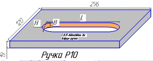 Ручка фрезерована Р10 (Р10)_01