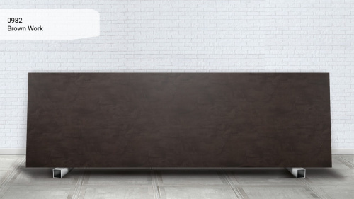 Компакт-плита Puricelli 0982 Brown Work MN 4200*1310*12 ядро коричневе