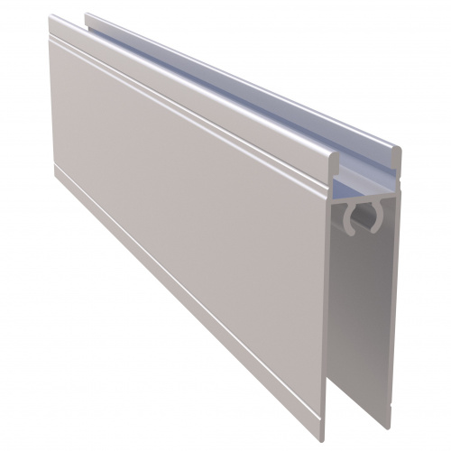 Рамка нижня Матове срібло (5.5м)