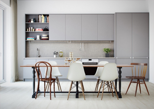 Фасад ELESGO Intellect Grey (18мм)