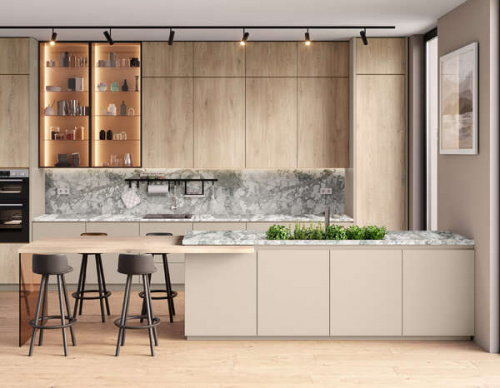 ЛМДФ з поліуритановим покриттям FeelNess PET Сатин 7045 UM 2800х1220х18