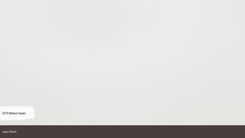 Компакт-плита Puricelli 2272 Bianco Super NC 4200*1620*12 ядро чорне