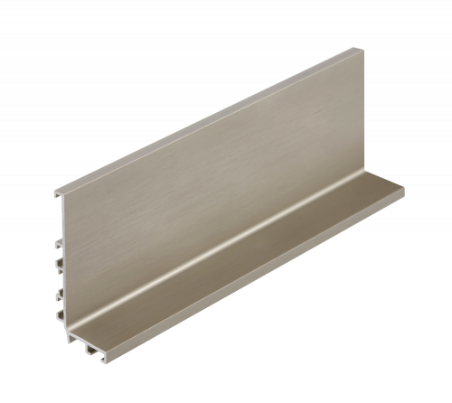 Профіль L горизонтальний GTV VELLO 3000 мм з підсвіткою Сталь