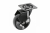 Меблевий ролик CIRCO d75 64 кг Чорний + Хром