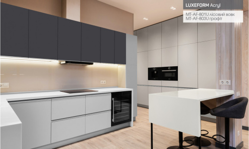 МДФ LUXEFORM Acryl Extra Matt Графіт MT-803U 2800х1300х18,4