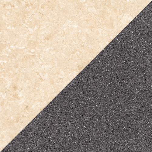 Стінова панель KRONOSPAN K203 PE Граніт Антрацит / K212 PA  Мармур Королівський Білий 4100x640x10