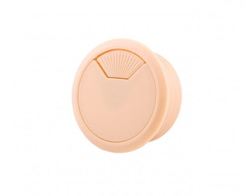 Заглушка під кабеля дуб молочний