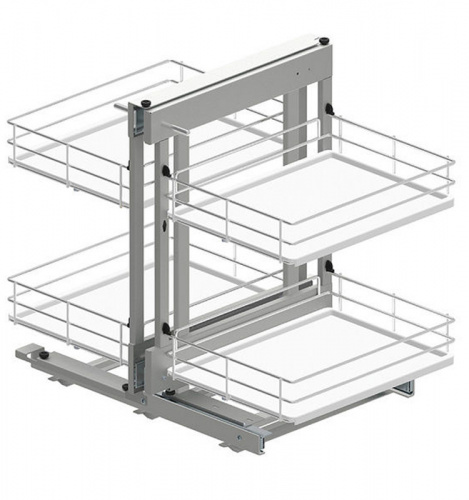 Кут REJS Corner Comfort Maxima EVO, 1200, лівий, хром/білий (WE30.0005.08.374)_01