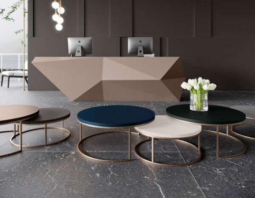 ЛМДФ з поліуритановим покриттям FeelNess PET Кобальт Сірий 6299 UM 2800х1220х18