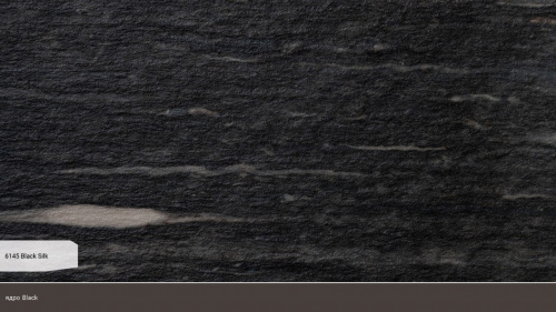 Компакт-плита Puricelli 6145 Black Silk LA 4200*1310*12 ядро чорне