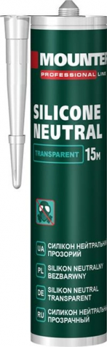 Герметик MOUNTER нейтральний прозорий 280 мл