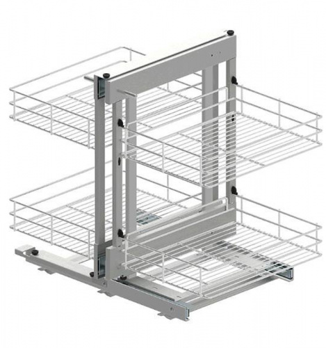 Кут REJS Corner Comfort Maxima Classic, 1000, лівий, хром (WE31.0003.01.001)_01