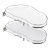 Кут REJS Corner Optima Maxima SILVA 800 правий, хром/білий (WE28.2508.43.374)_01