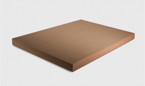 Декоративна панель idea LuxeForm МЕТ-019 iS Червона мідь метал 2800*1300*17,7