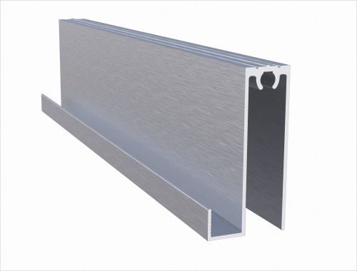 Рамка нижня Slim Графіт браш (5.5м)