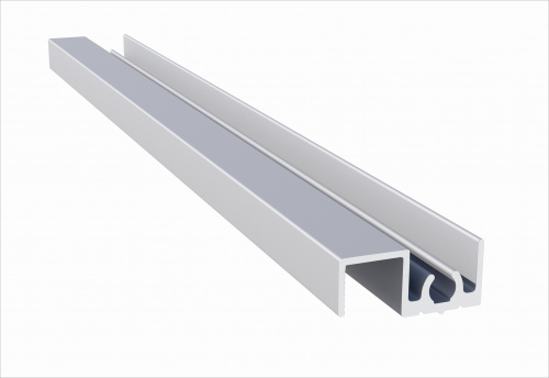 Рамка верхня Slim  Матове срібло (5.5м)