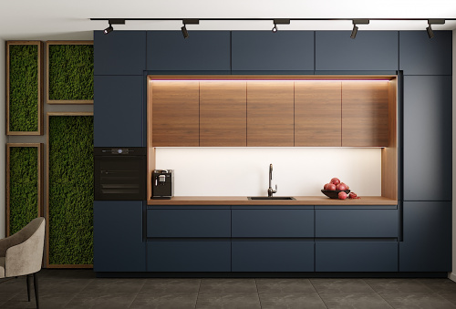 Фасад ELESGO Intellect Saphire blue (18мм)