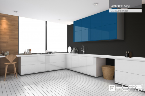 Фасад LUXEFORM Acryl TopX1800 високоглянцевий GL-302U сапфір вигляд 1